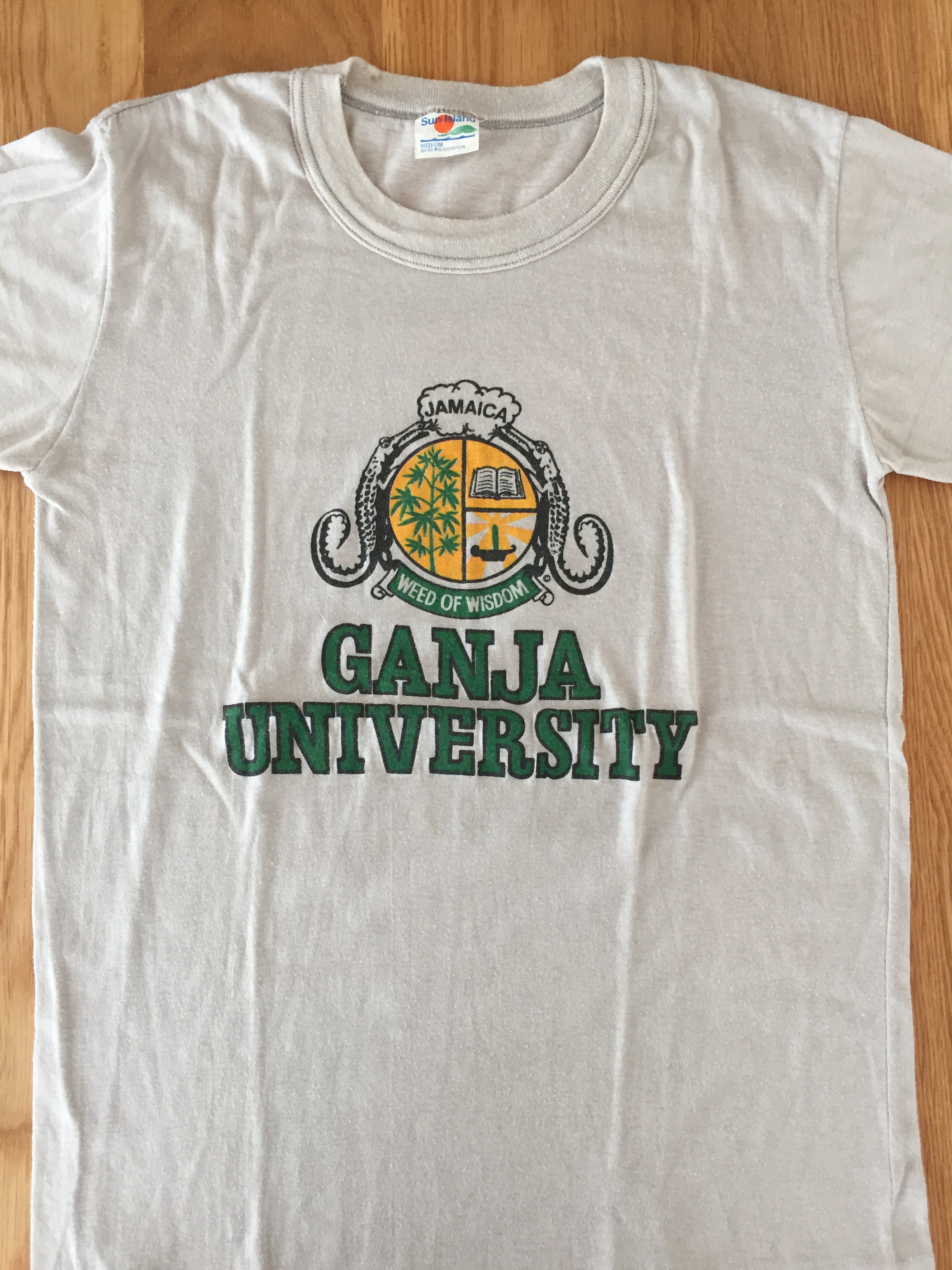 70~80's GANJA UNIVERSITY vintage Tshirt | us古着・New&Used 