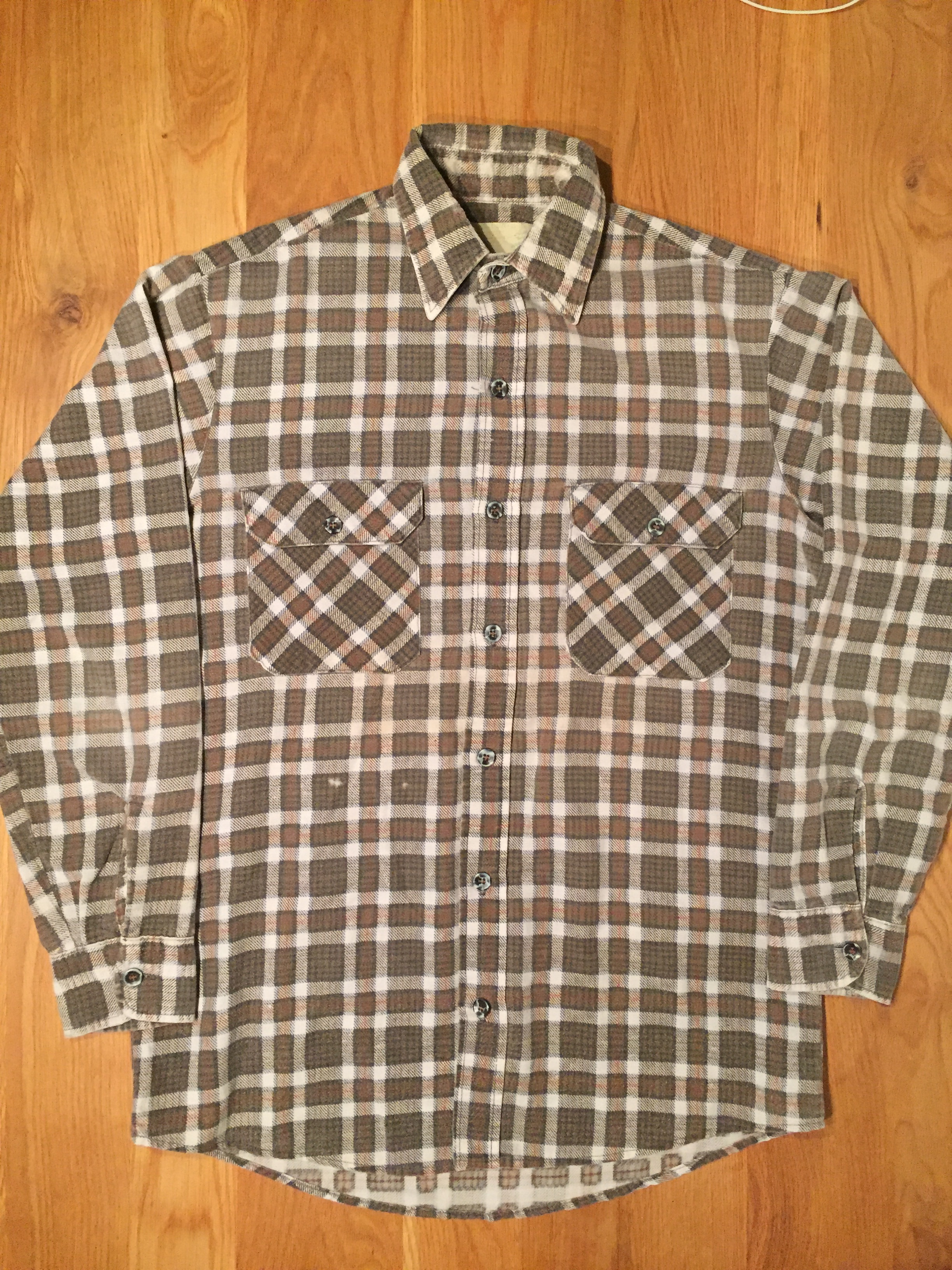 70〜80 Fivebrother flannel shirts 古着us古着 アメカジ ネルシャツ