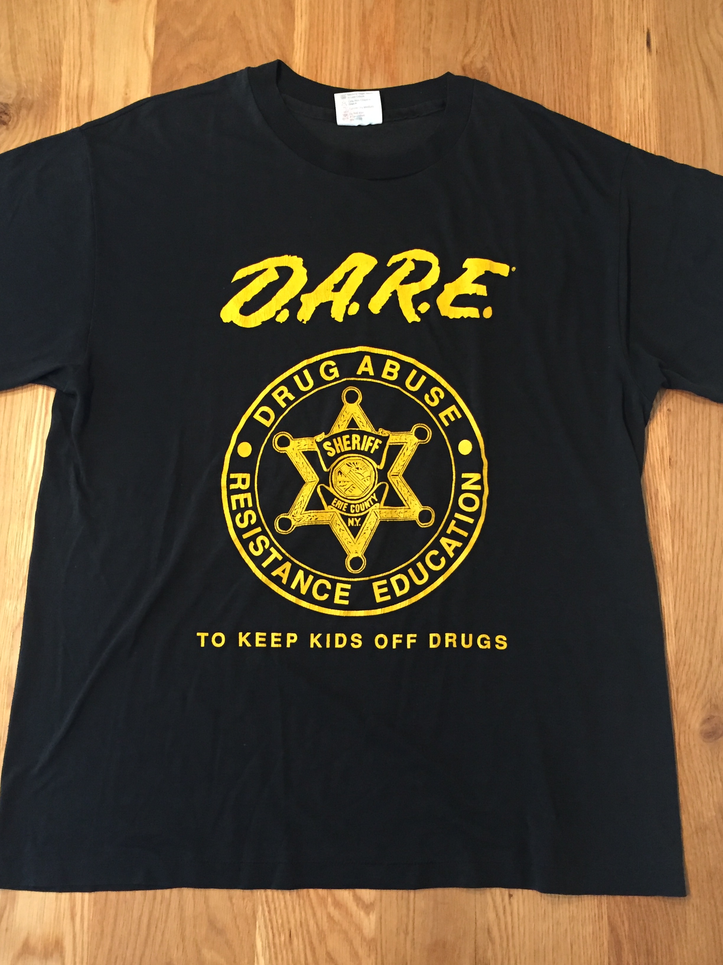 90年代 古着Tシャツ 90’s D.A.R.E Tshirt | us古着・New&Used｜ EmiGeneralStore