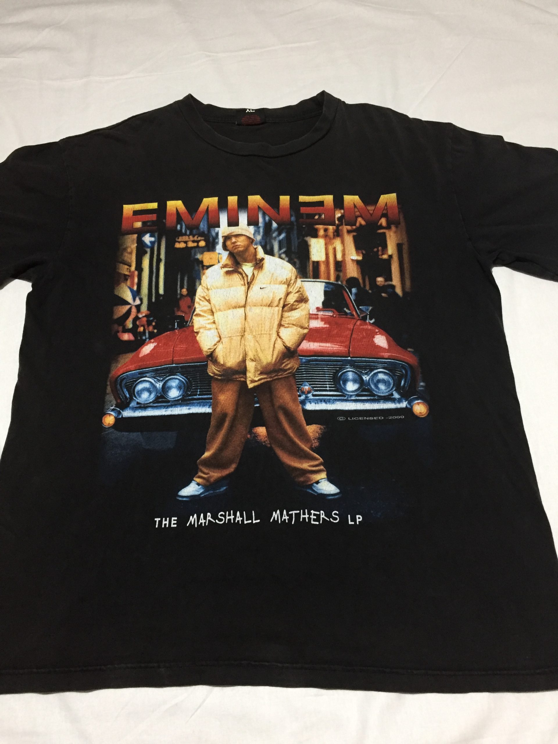 レア 00s ビンテージ Eminem エミネム ラップ Tシャツ raptee