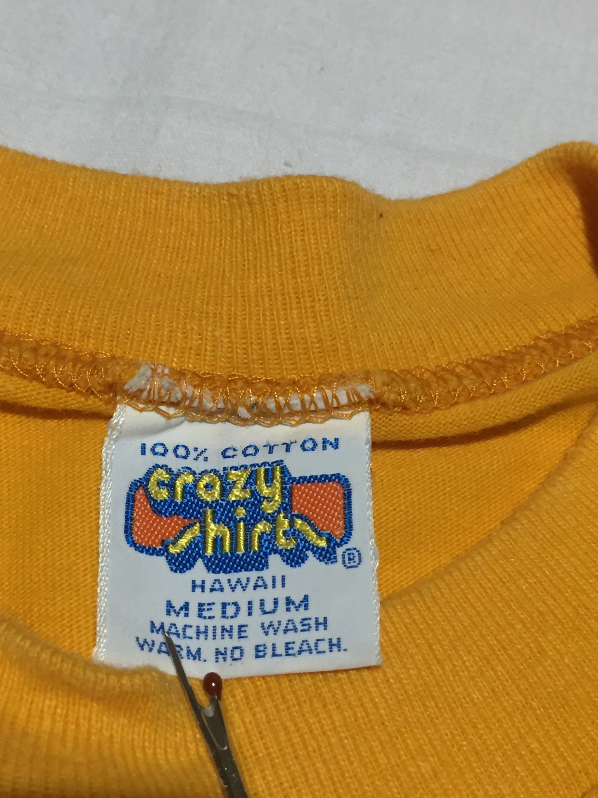 CRAZY SHIRT Tシャツ1970s 超レア ヴィンテージ品 コレクター