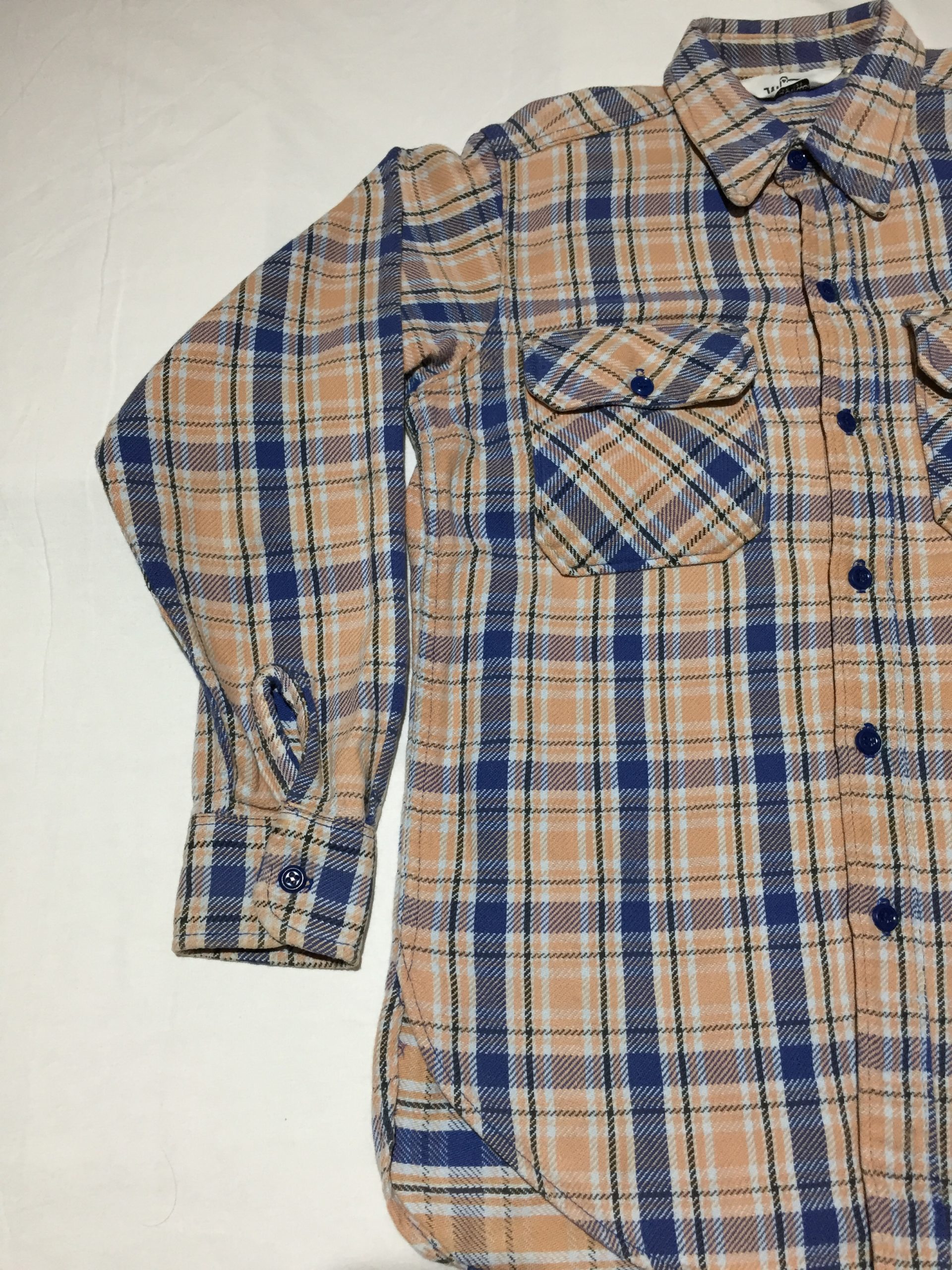 70〜80's woolrich flannel shirts 古着us古着 アメカジ ネルシャツ