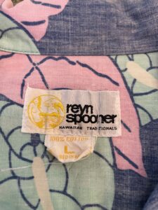 Reyn Spooner ヴィンテージアロハシャツ 年代タグ | us古着・New&Used