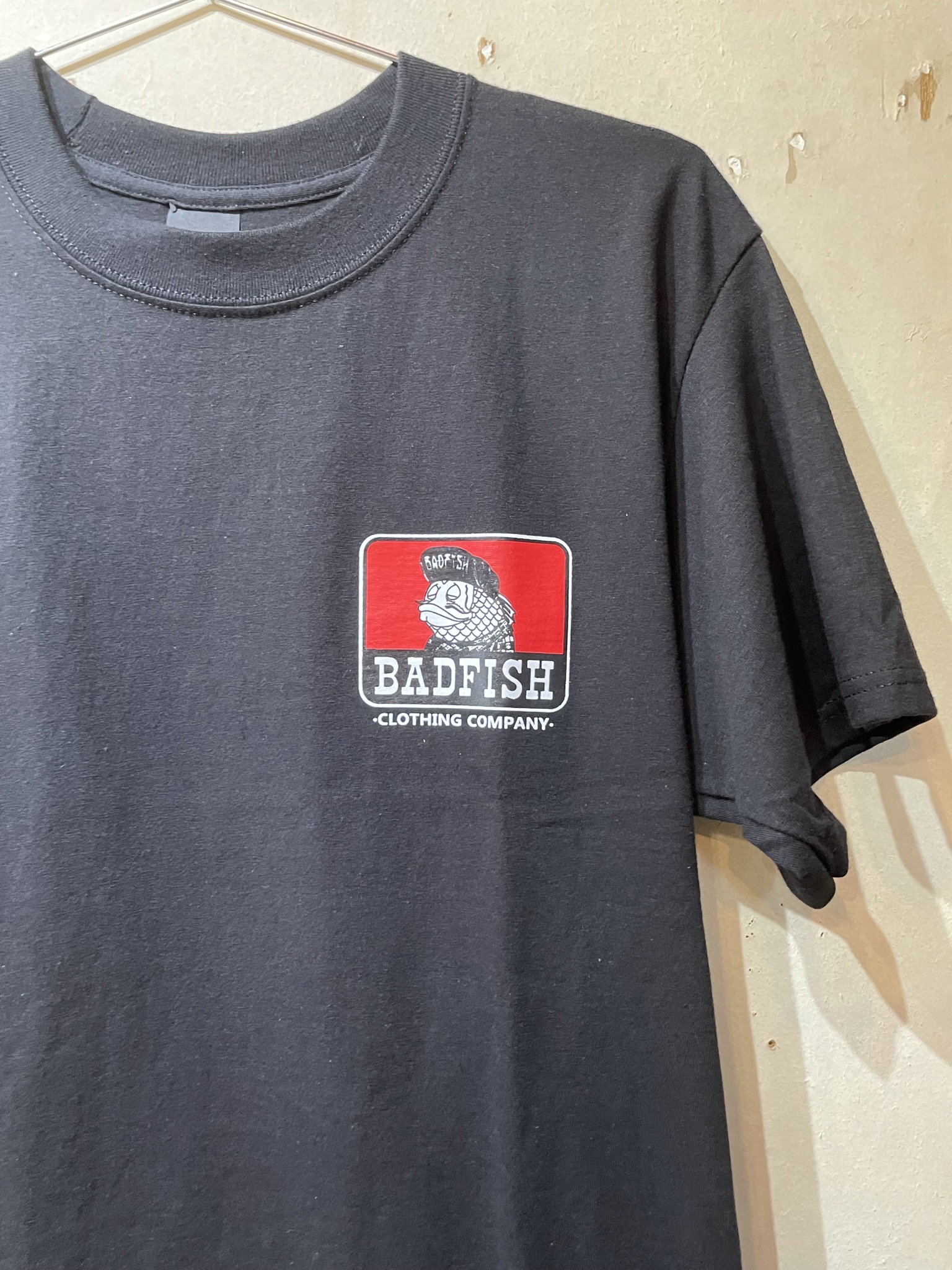 日本未入荷 Badfish clothing Tshirts Ben Davis black インポートストリートブランド バッドフィッシュ