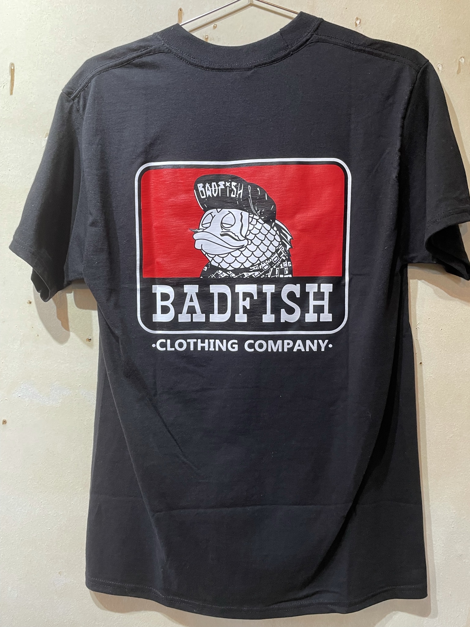 日本未入荷 Badfish clothing Tshirts Ben Davis black インポートストリートブランド バッドフィッシュ