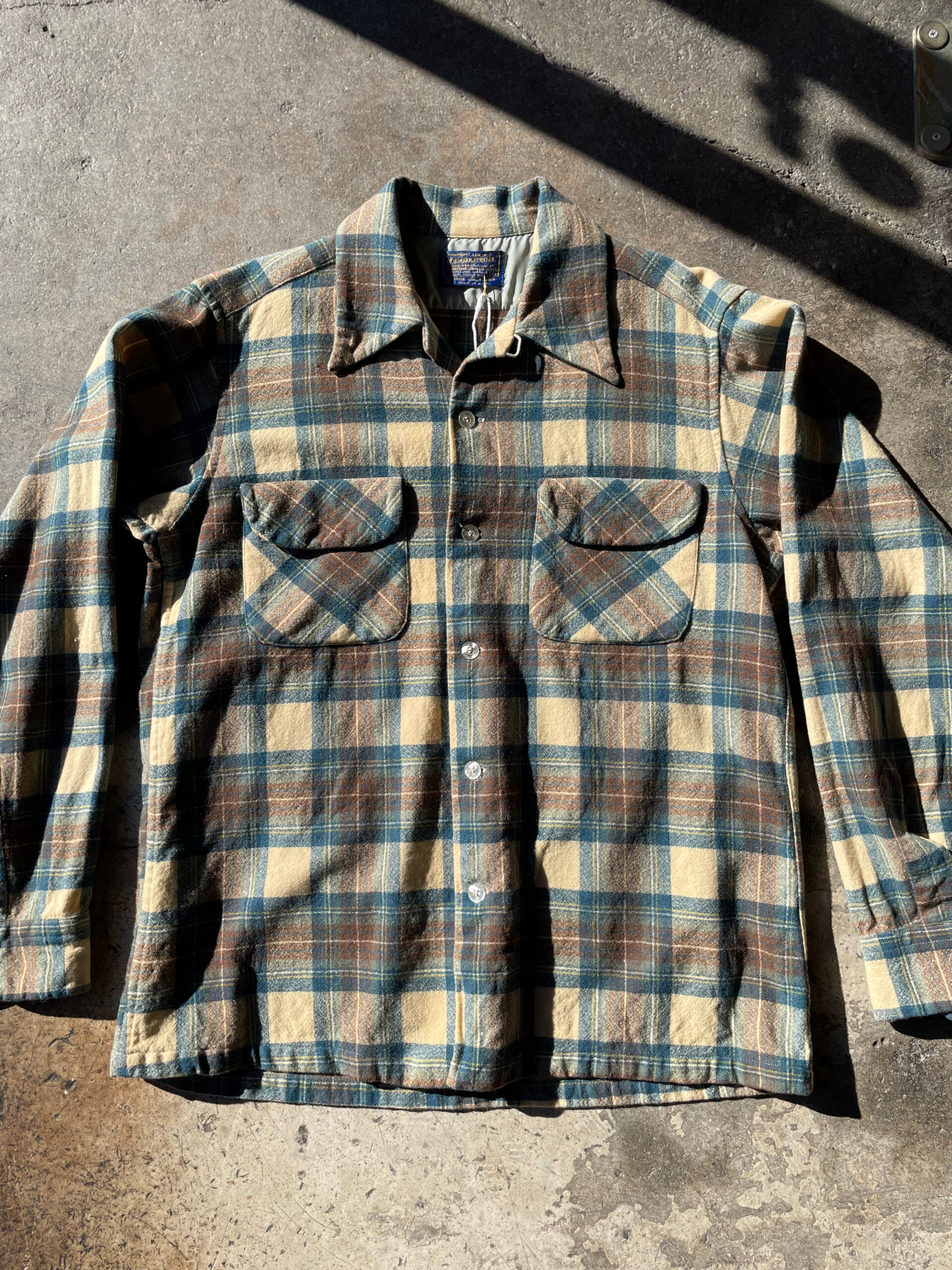 Vintage PENDLETON Wool Shirts 60s 70s-hybridautomotive.com