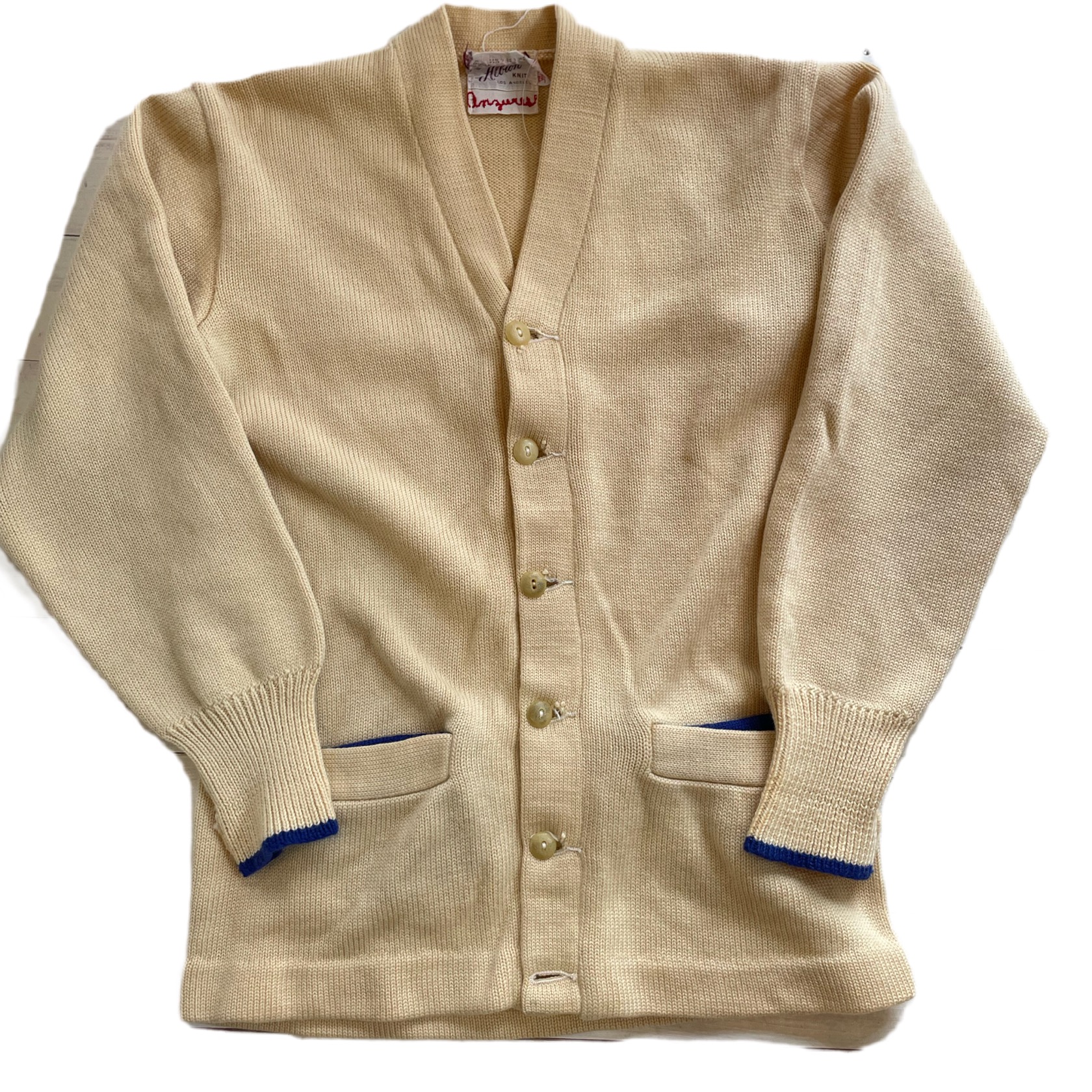 トップス最終価格????????us vintage knit cardigan.