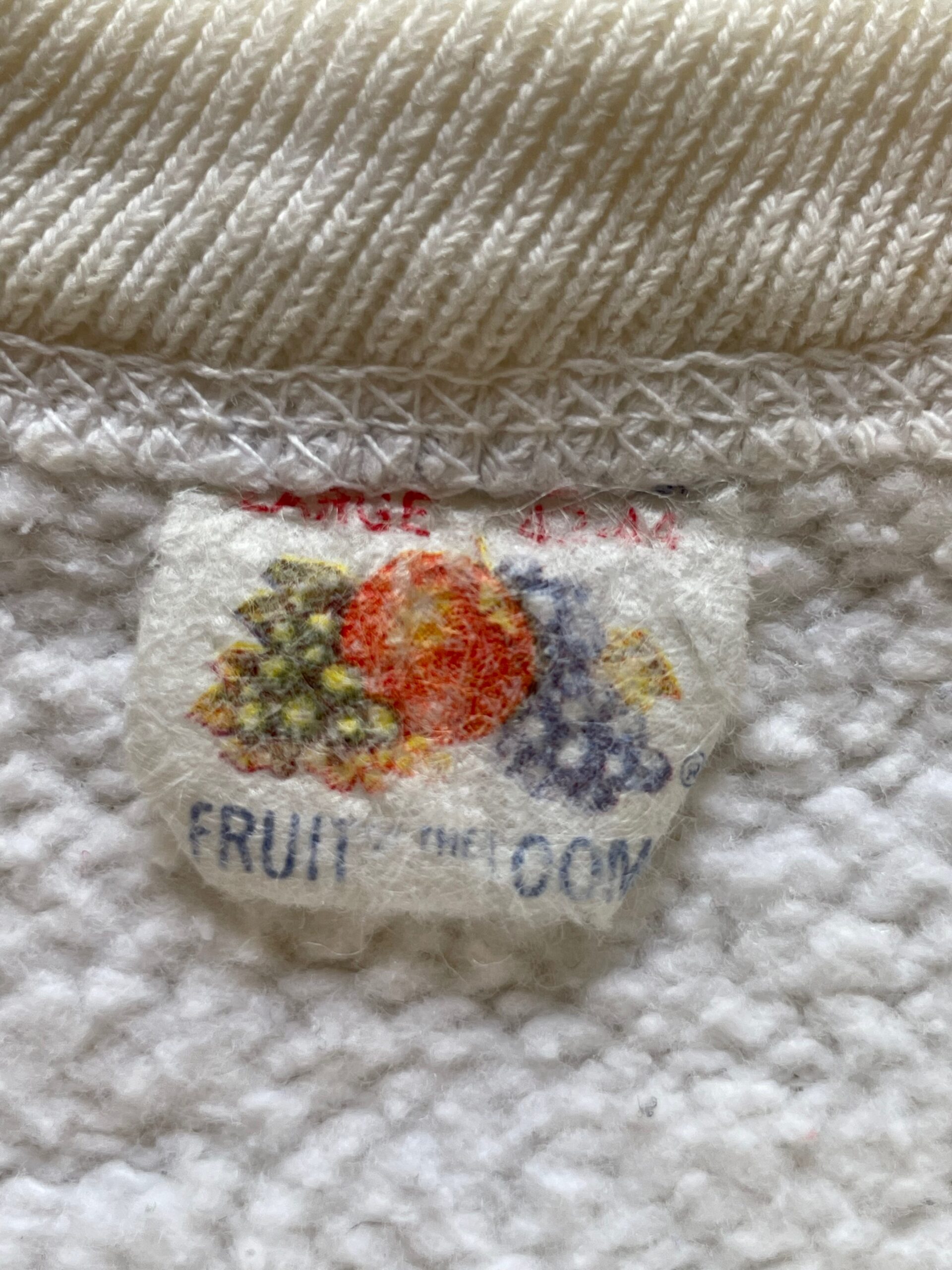 60's Fruit of the Loom Vintage Sweatshirt 古着 us古着 フルーツ ...