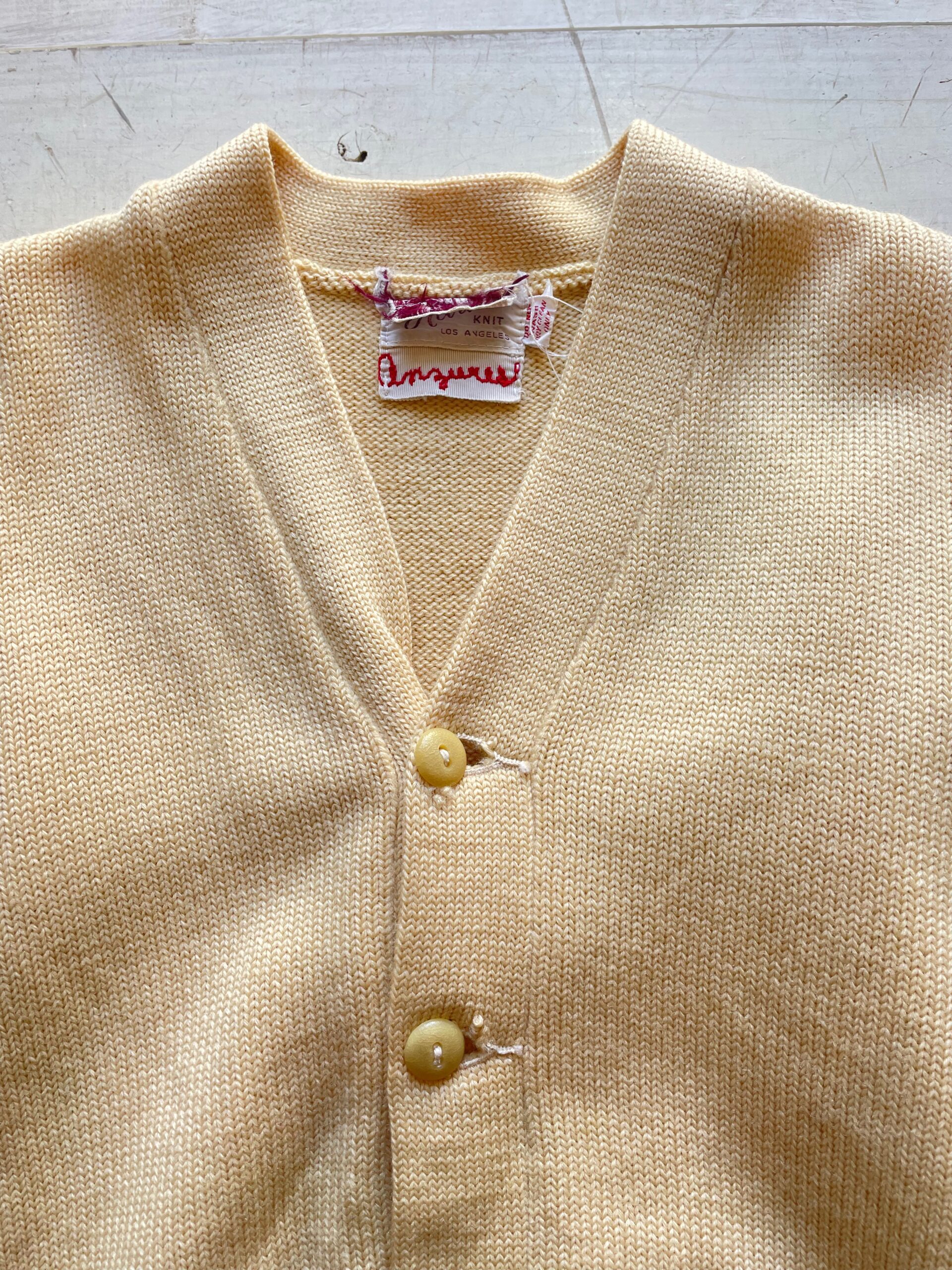 最終価格????????us vintage knit cardigan.