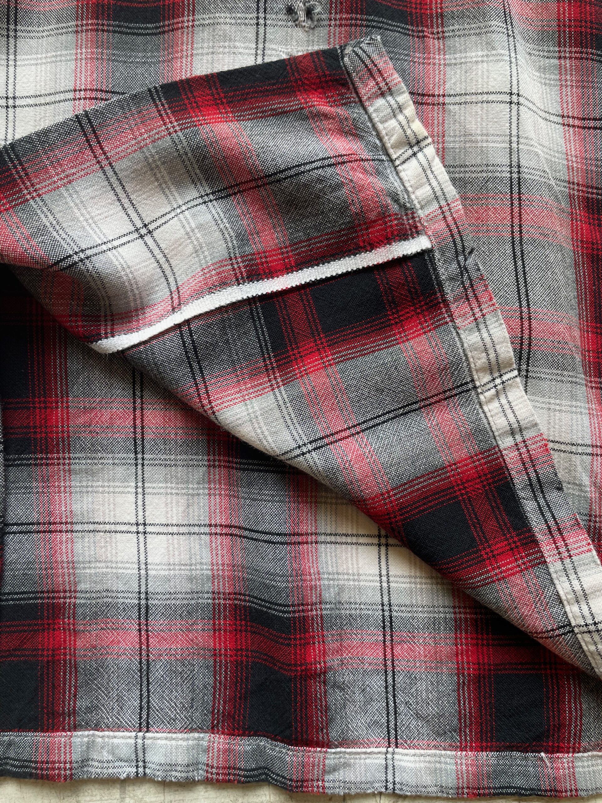 towncraft ombre check shirt 60’s special